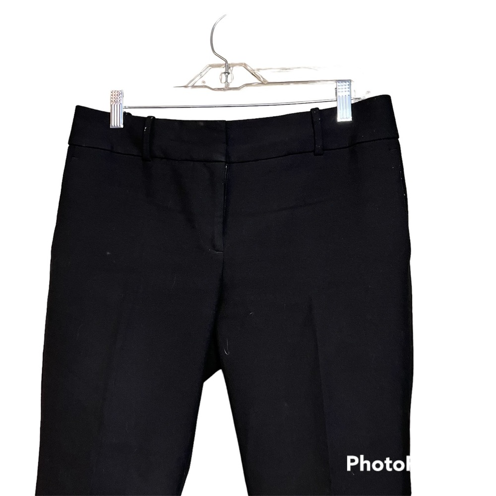 Ann Taylor Devin Ankle Pant in Doublecloth Black Size 6P